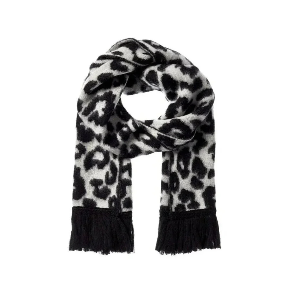 NWT Jocelyn Women's Animal Wool-Blend Blanket Scarf O/S (MSRP $175)